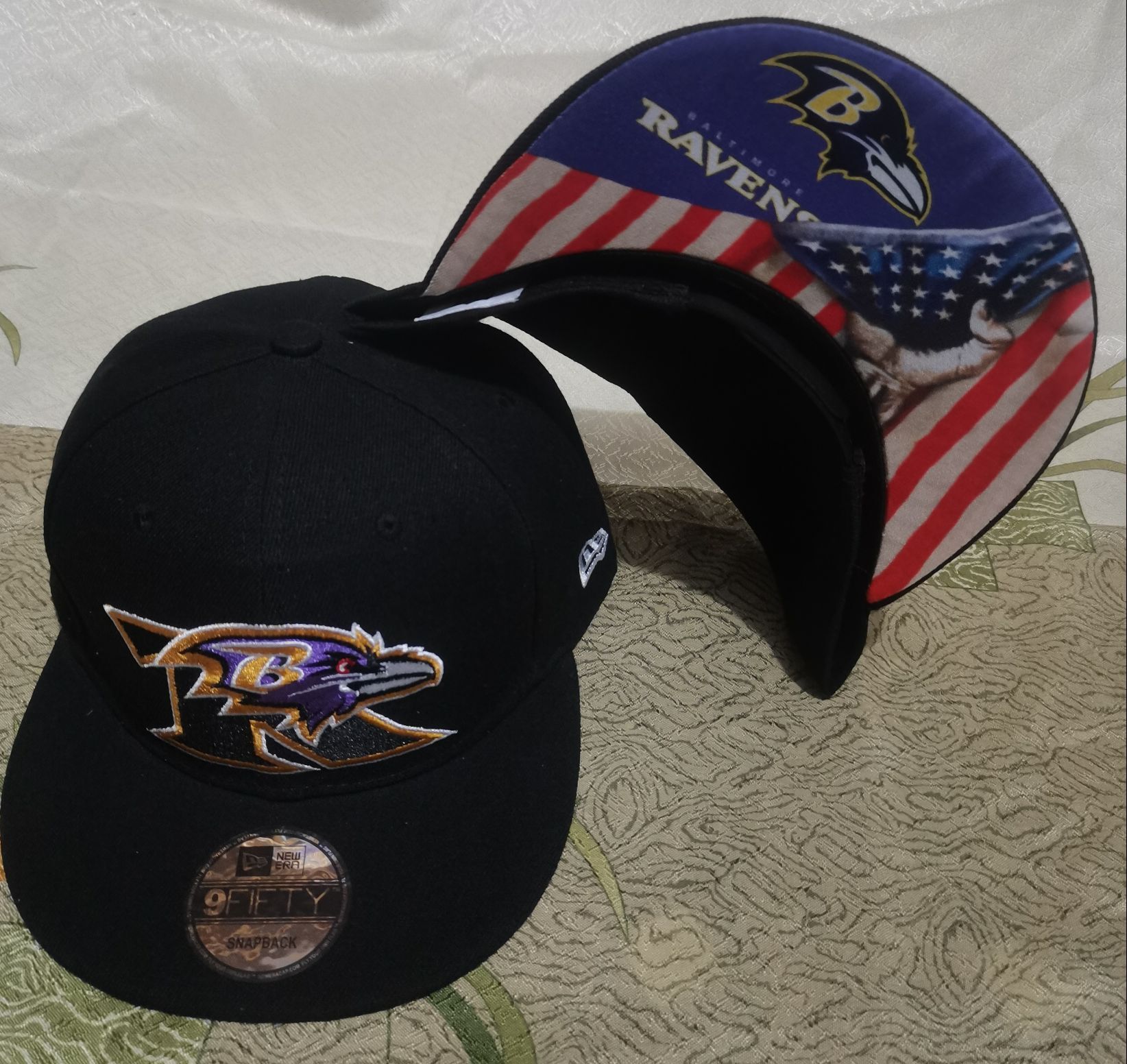 2021 NFL Baltimore Ravens #3 hat->nfl hats->Sports Caps